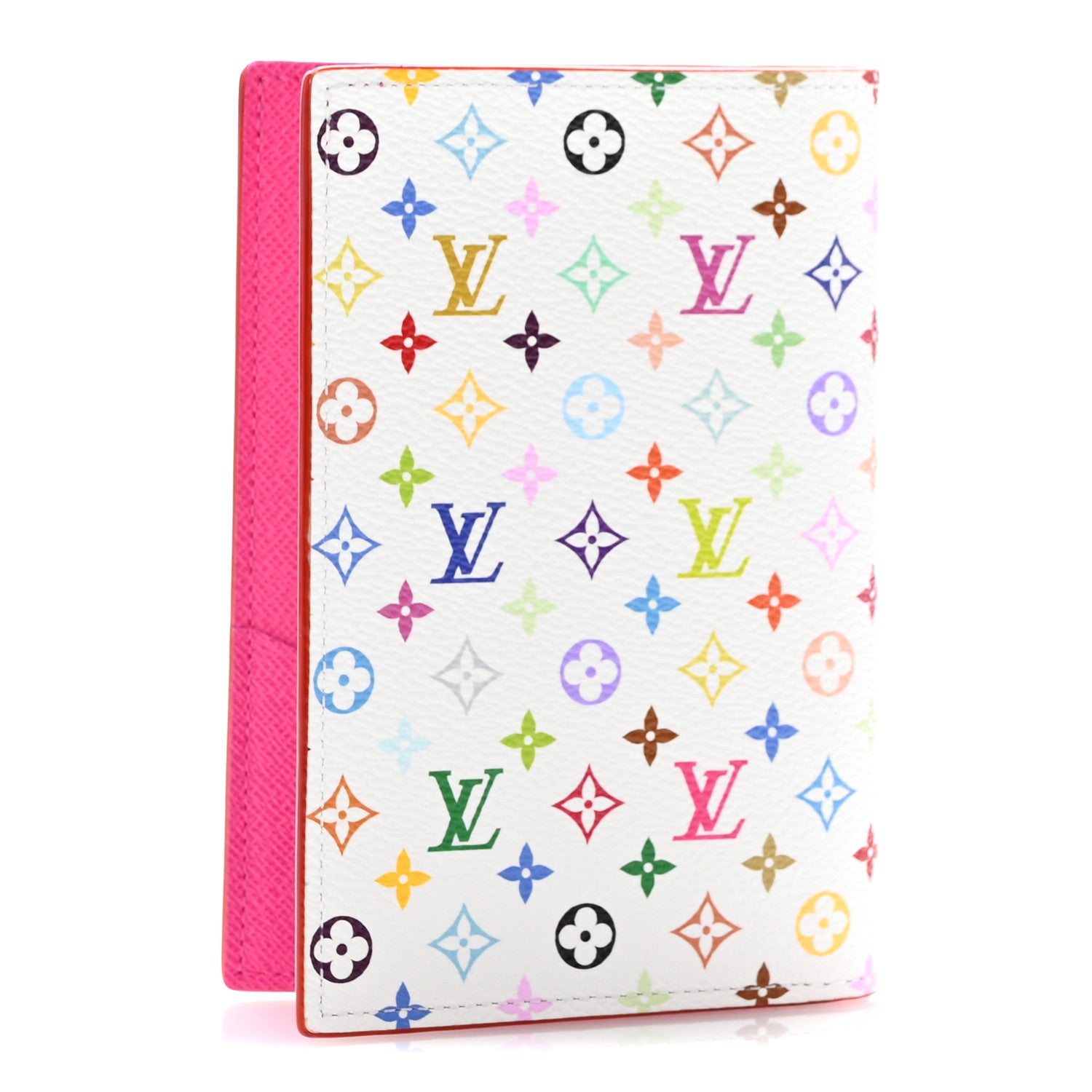 Louis Vuitton LV X TM Monogram Multicolor Passport Cover White 3 of 7