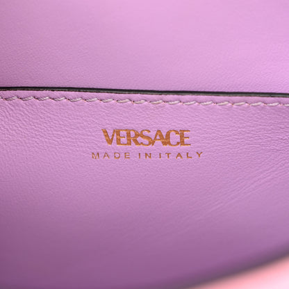 Versace Grained Calfskin Small La Medusa Top Handle Bag Pink 6 of 11