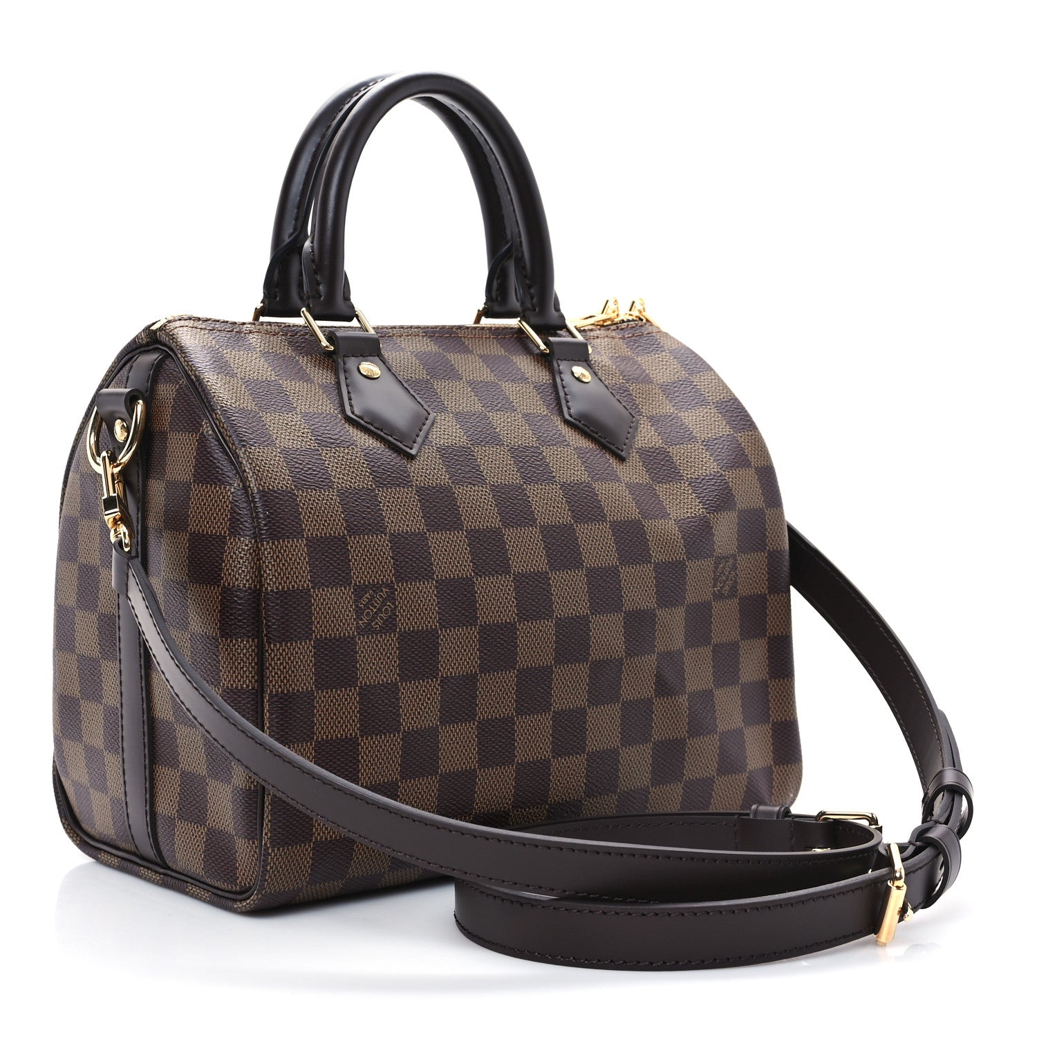Louis Vuitton Damier Ebene Speedy Bandouliere 25 2 of 9