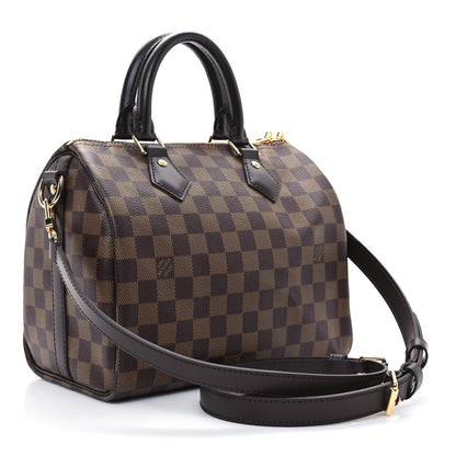 Louis Vuitton Damier Ebene Speedy Bandouliere 25 2 of 9