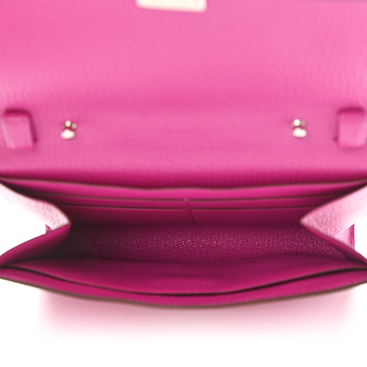 Hermes Chevre Mysore Clic 16 Wallet Rose Poupre 5 of 11