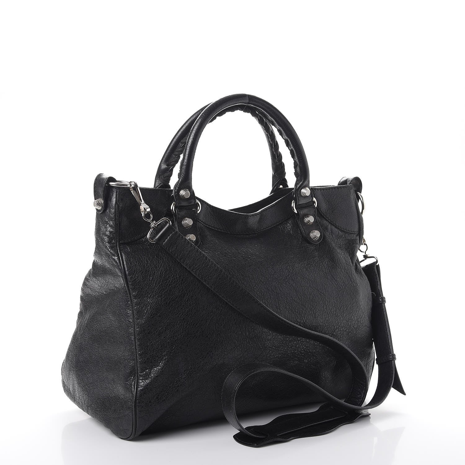Balenciaga Agneau Giant 12 Silver Hardware Velo Black 4 of 14