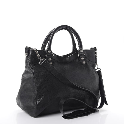 Balenciaga Agneau Giant 12 Silver Hardware Velo Black 4 of 14