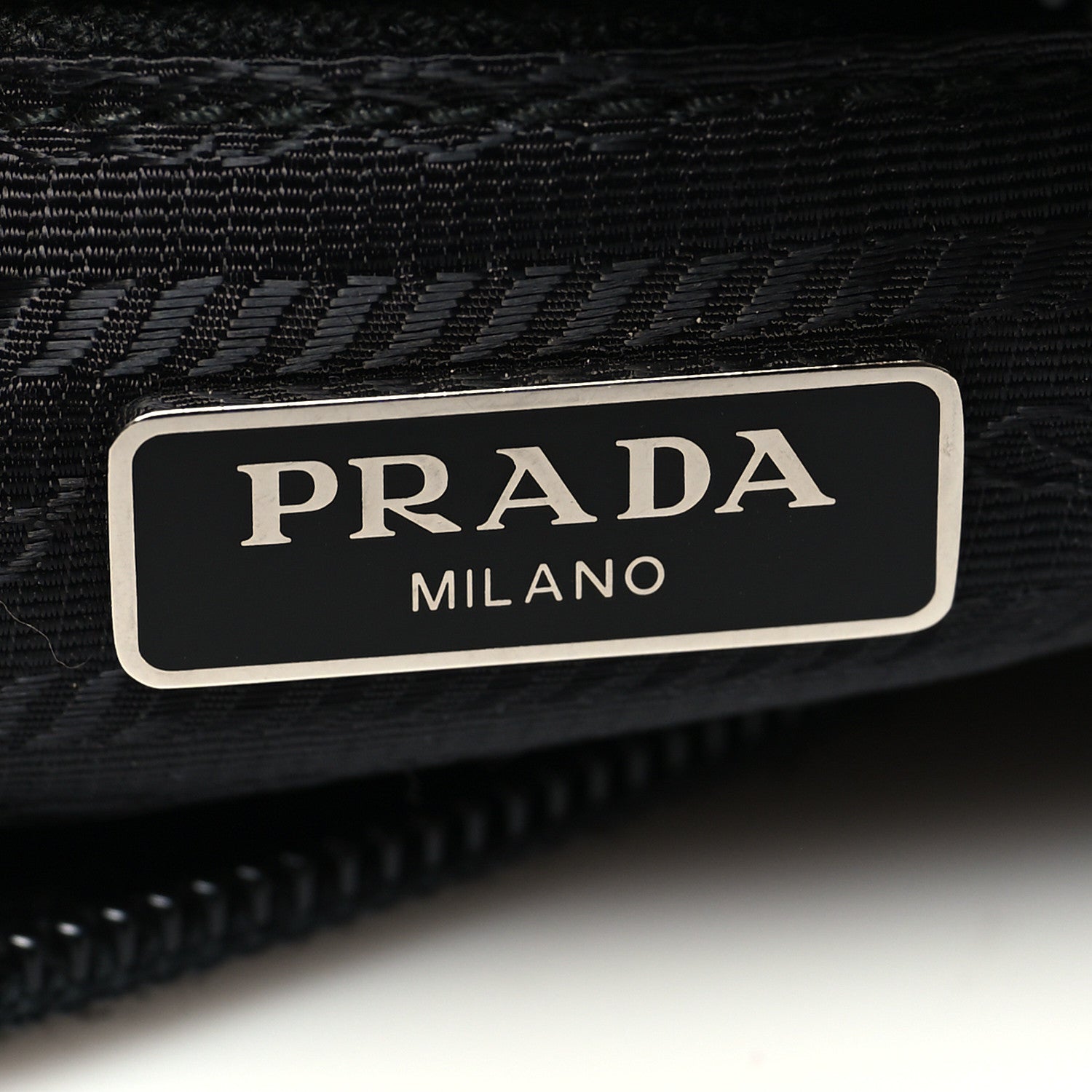 Prada Re-Nylon Vela Pouch Black 6 of 9