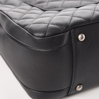 Chanel Caviar Quilted Urban Companion Shopping Tote Black 12 of 14