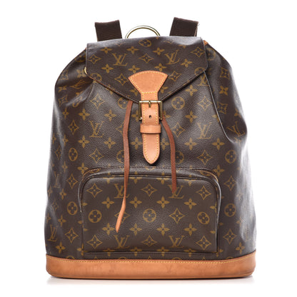 Louis Vuitton Monogram Montsouris GM Backpack 1 of 15