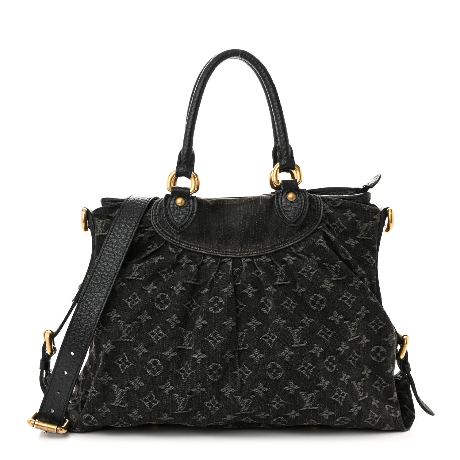 Louis Vuitton Denim Neo Cabby GM Black 1 of 10