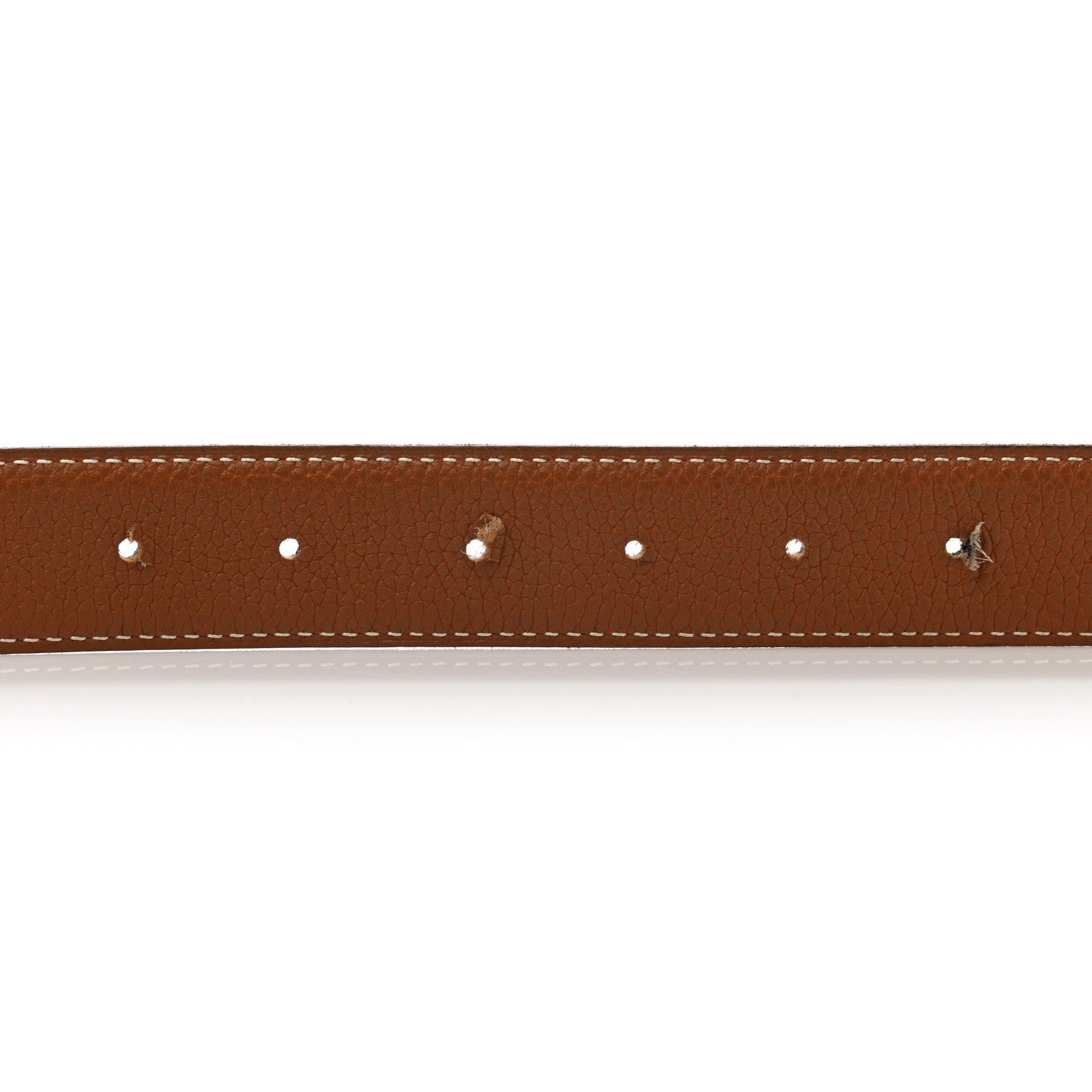 Hermes Box Togo 32mm H Belt 85 Black Gold 3 of 10
