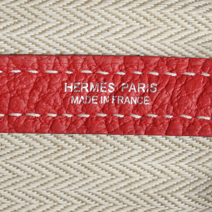 Hermes Vache Country Garden Party TPM 30 Rouge Casaque 2 of 20