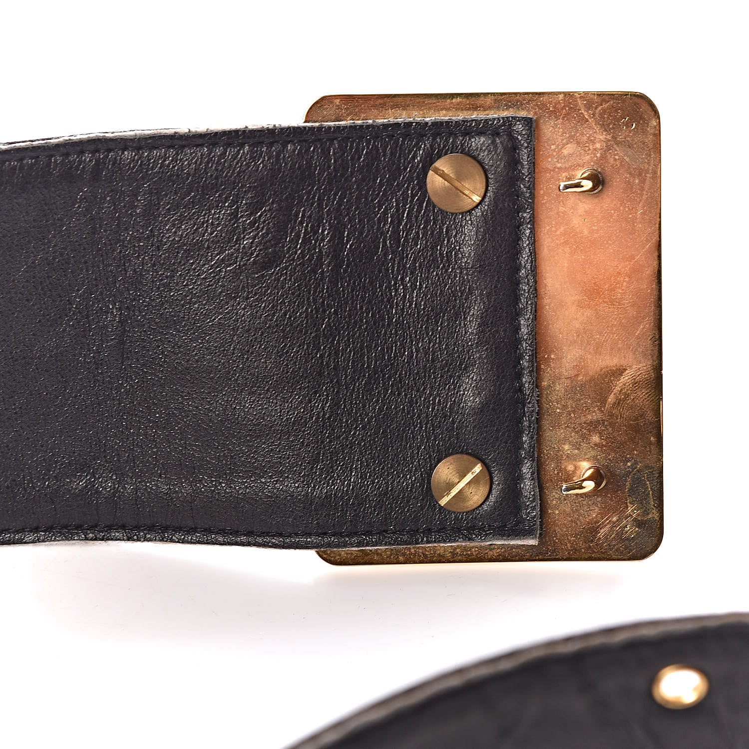 Chanel Jersey CC Wide Belt 70 28 Black 8 of 9