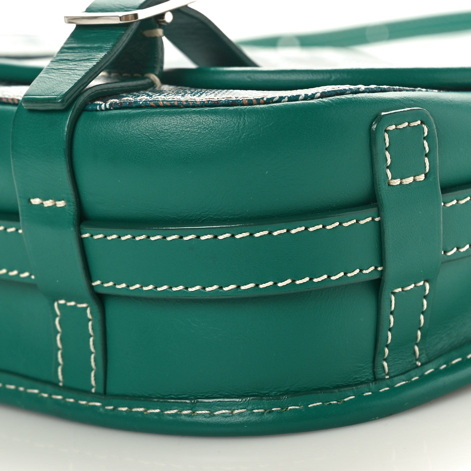 Goyard Goyardine Belvedere PM Messenger Bag Green 9 of 9