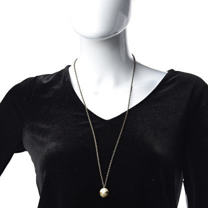 Christian Dior Pearl Mise En Dior Necklace Gold 2 of 5