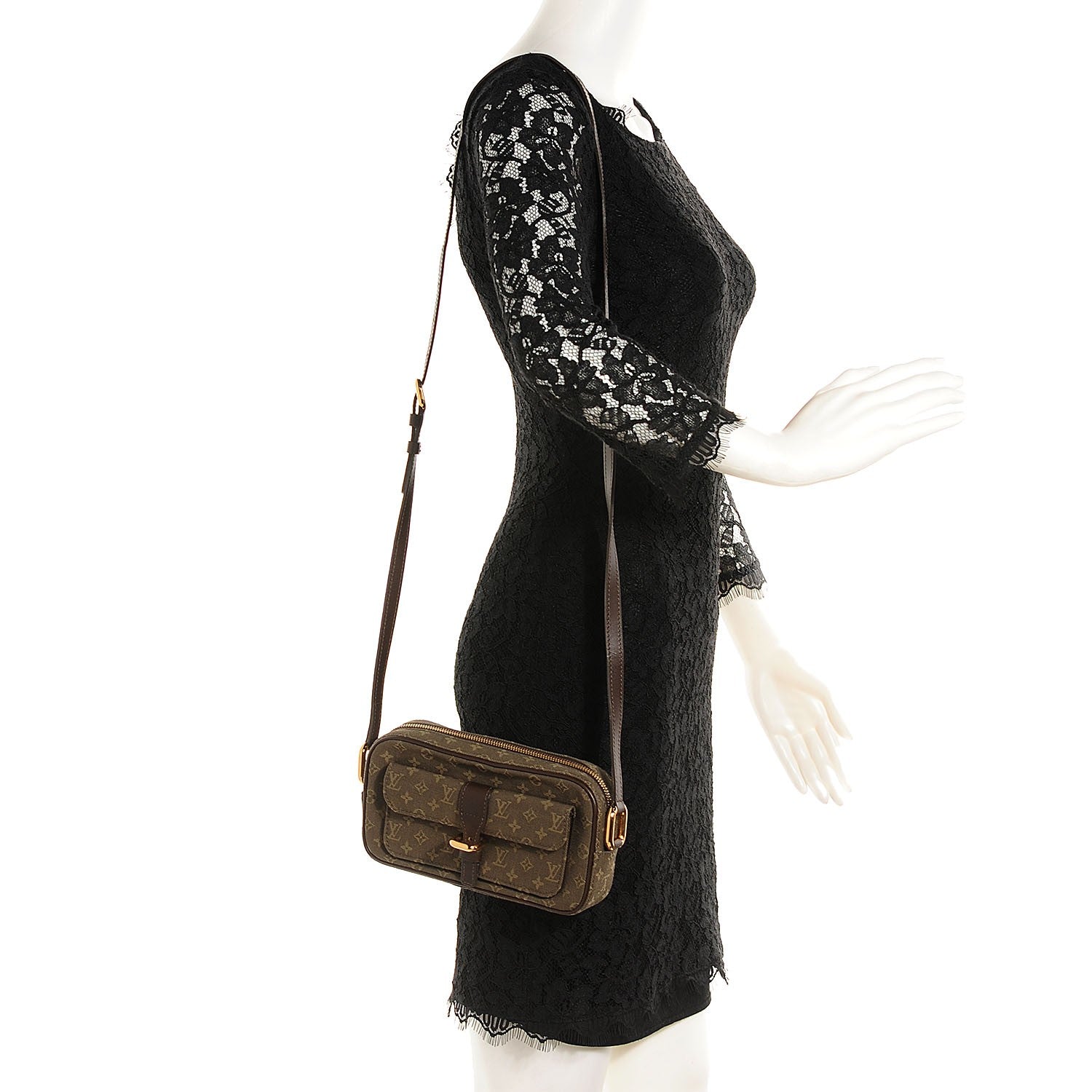 Louis Vuitton Mini Monogram Juliette Kaki TST 2 of 7