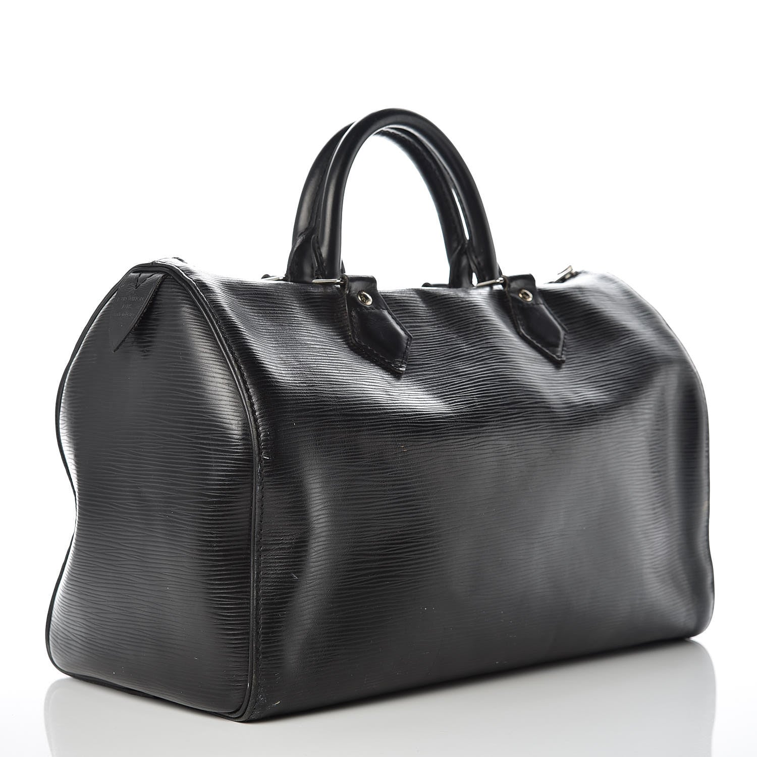 Louis Vuitton Epi Speedy 35 Black 3 of 30