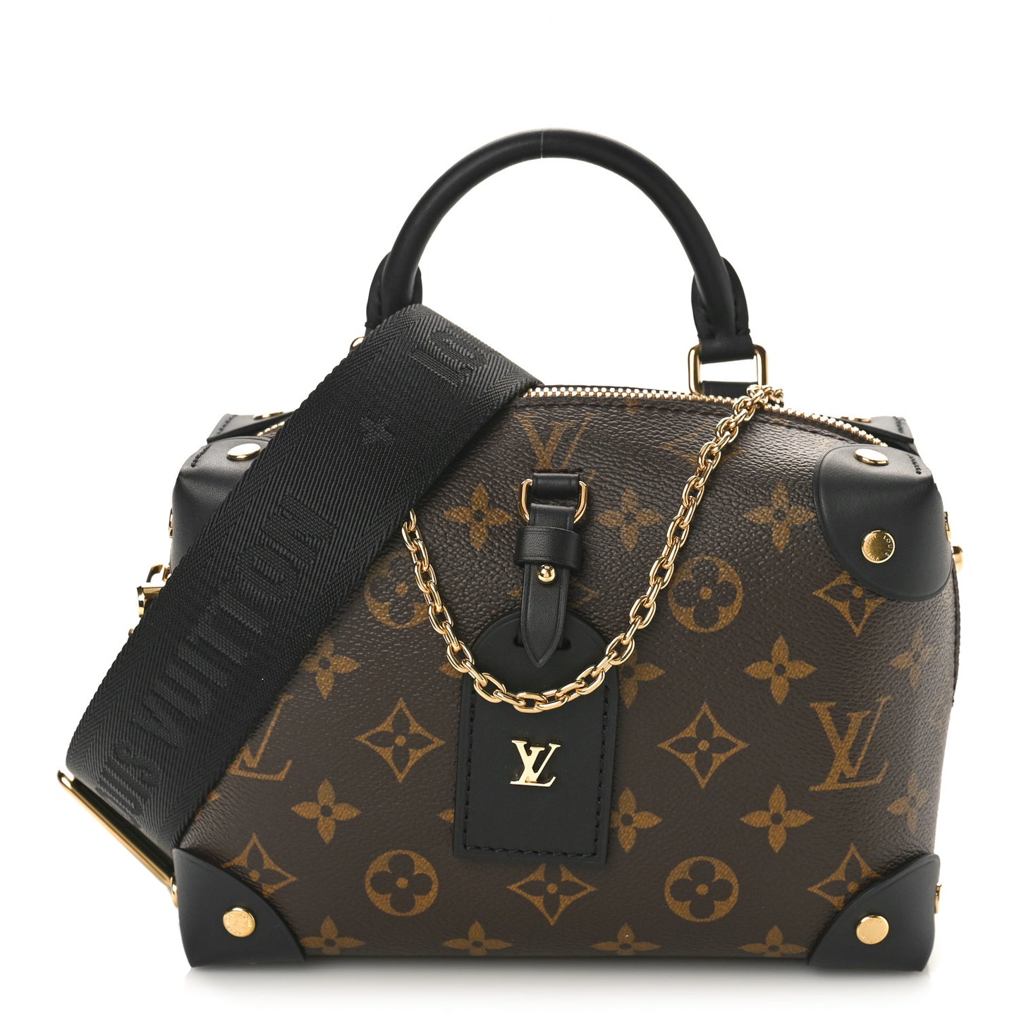 Monogram Petite Malle Souple Black