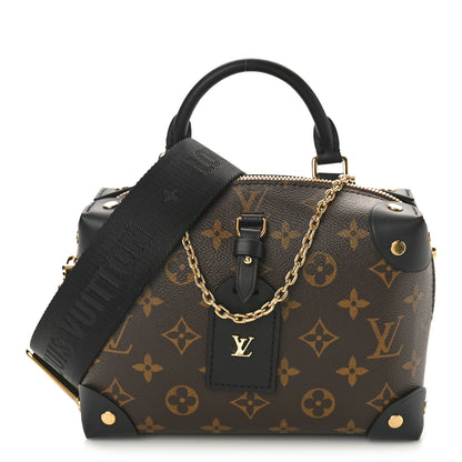 Louis Vuitton Monogram Petite Malle Souple Black 1 of 8