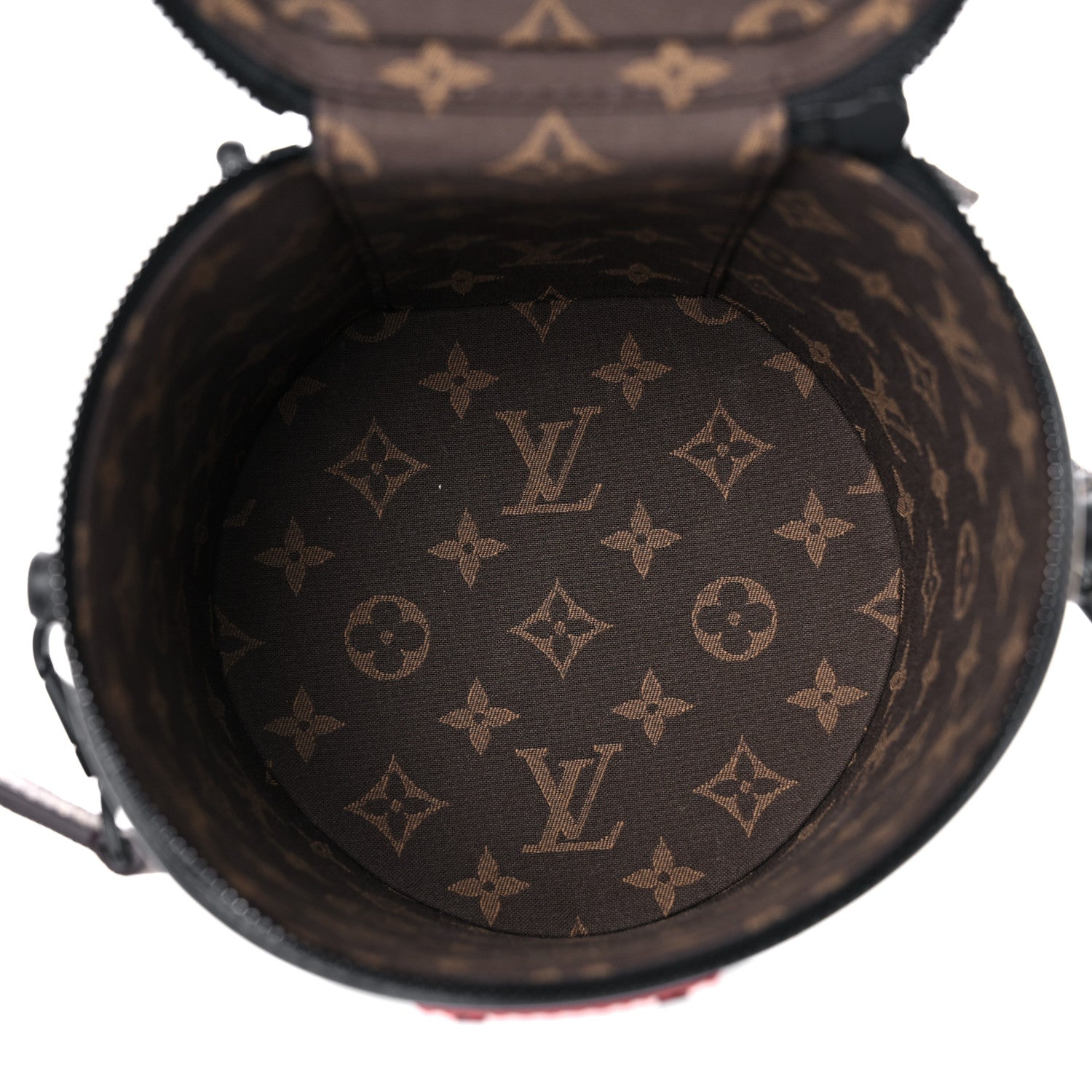Louis Vuitton Monogram Patent Calfskin Cannes White 5 of 9
