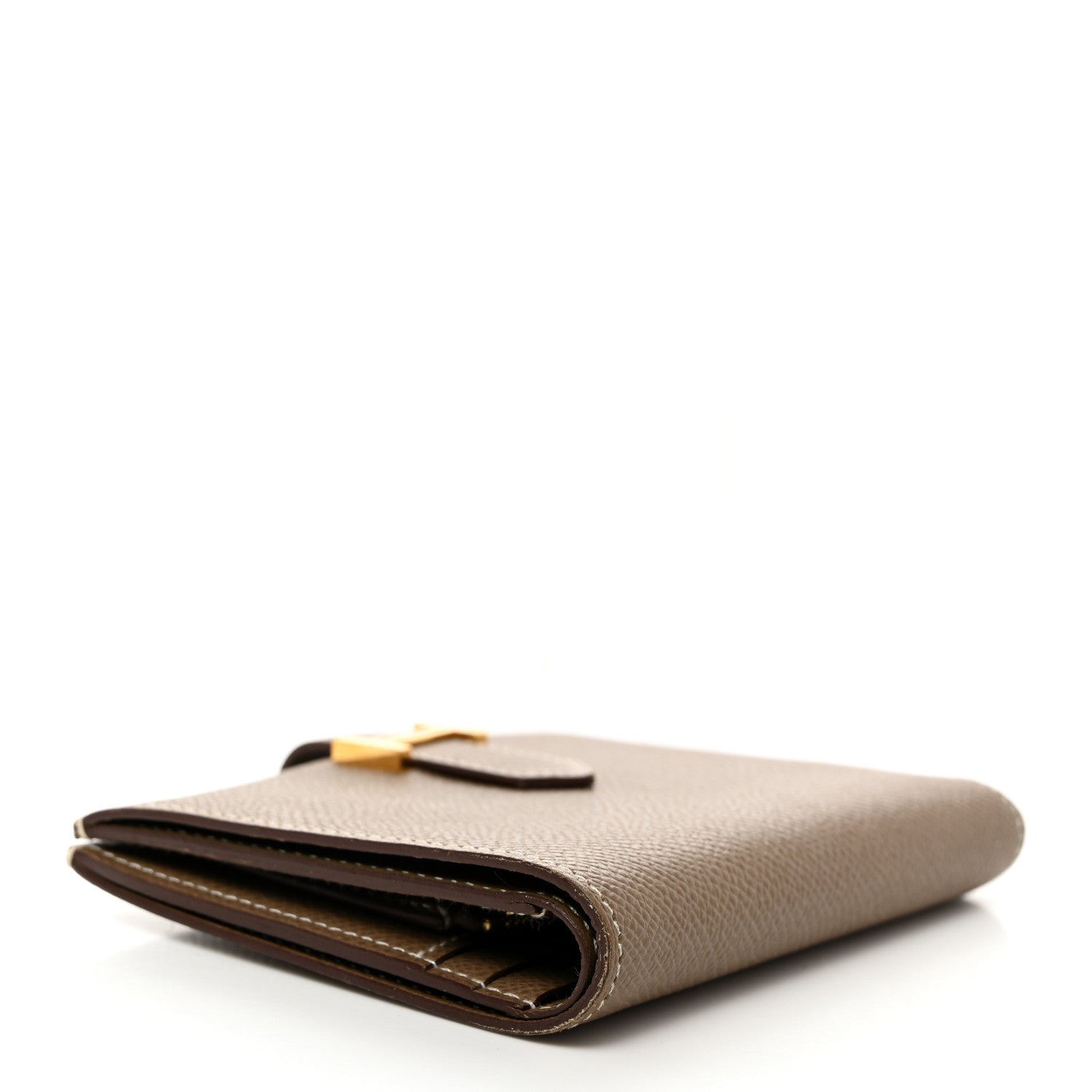 Hermes Epsom Bearn Compact Wallet Etoupe 4 of 7
