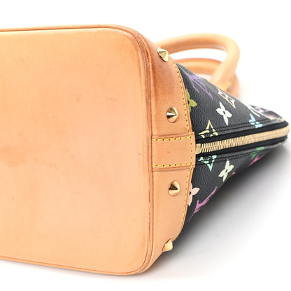 Louis Vuitton Monogram Multicolor Alma Black 9 of 11