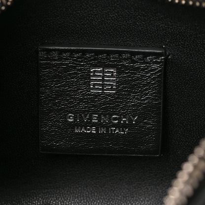 Givenchy Smooth Calfskin Mini Moon Cut Out Shoulder Bag Black 6 of 8