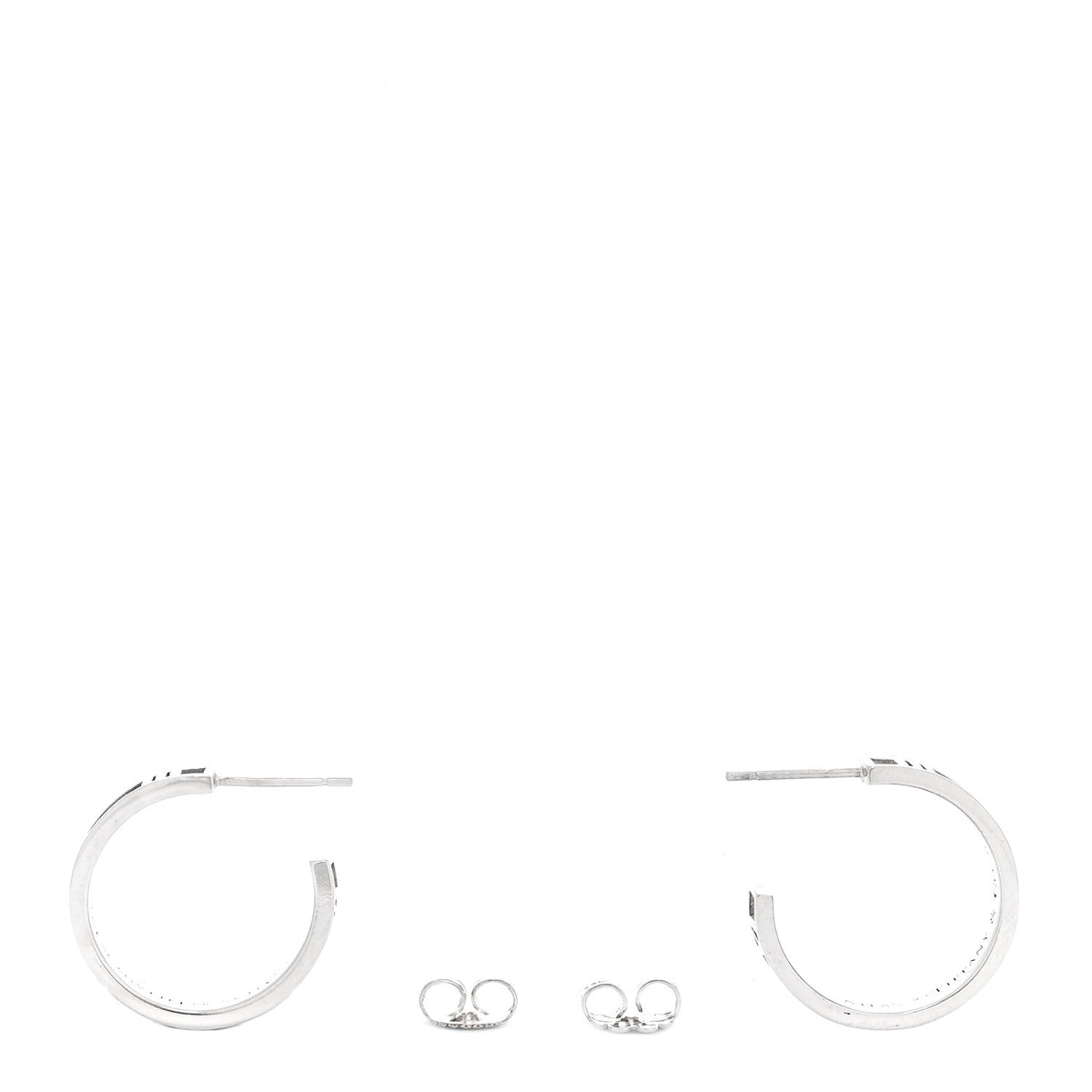 Sterling Silver Atlas Hoop Earrings