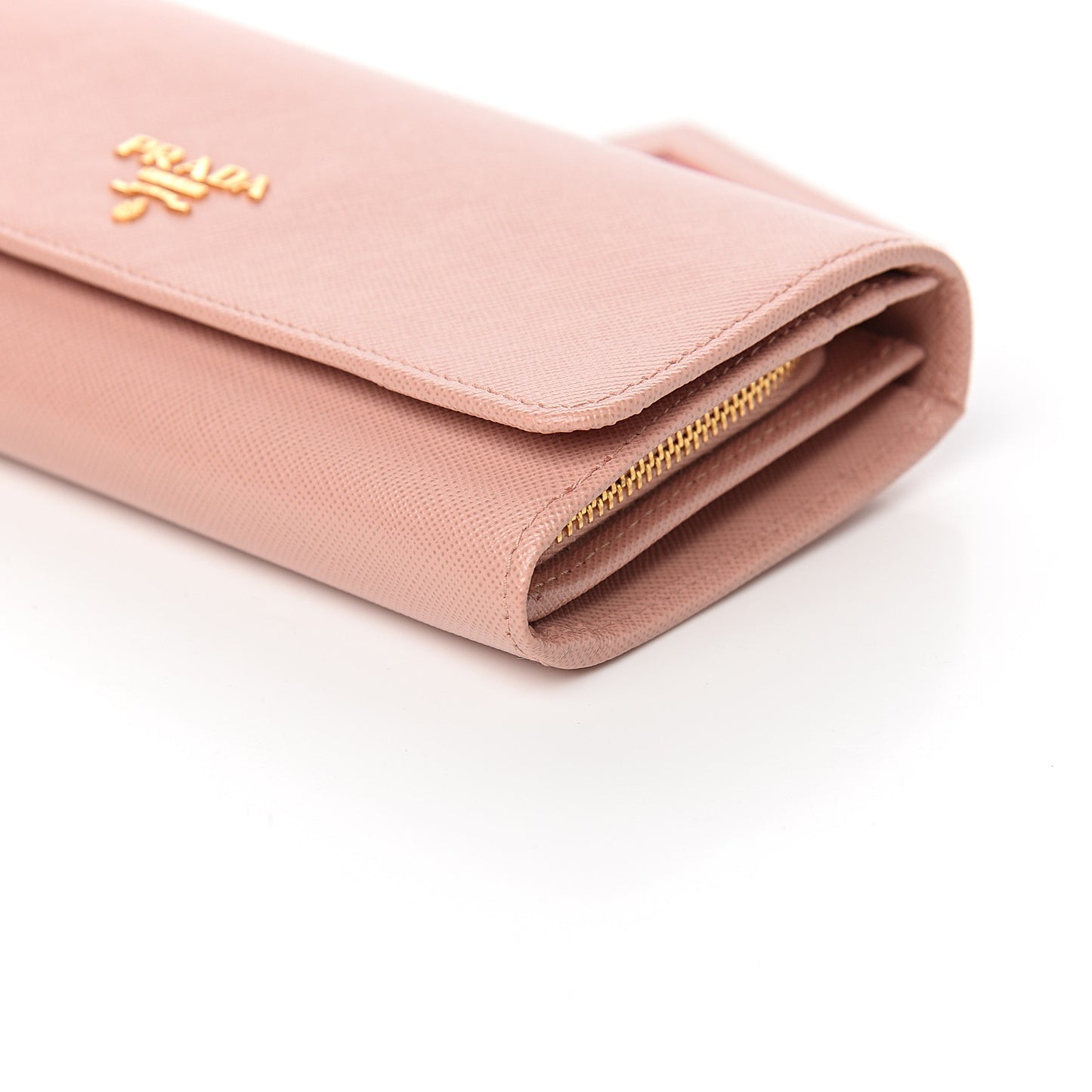 Saffiano Metal Continental Flap Wallet Orchidea