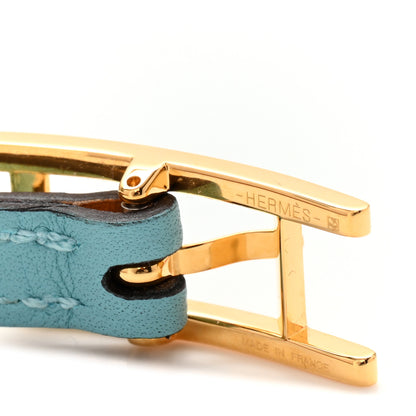 Hermes Swift Behapi Double Tour Reversible Bracelet S Bleu Atoll 4 of 7