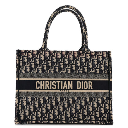 Christian Dior Oblique Medium Book Tote Blue Multicolor 1 of 12