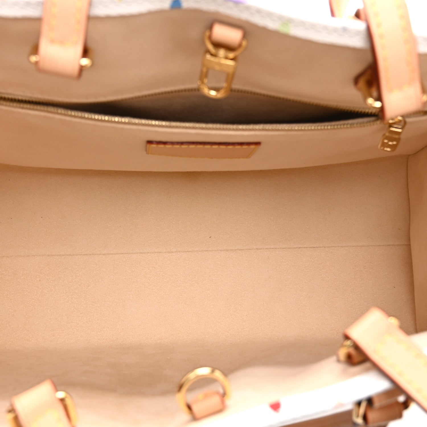 Louis Vuitton LV X TM Monogram Multicolor Onthego MM White 5 of 9
