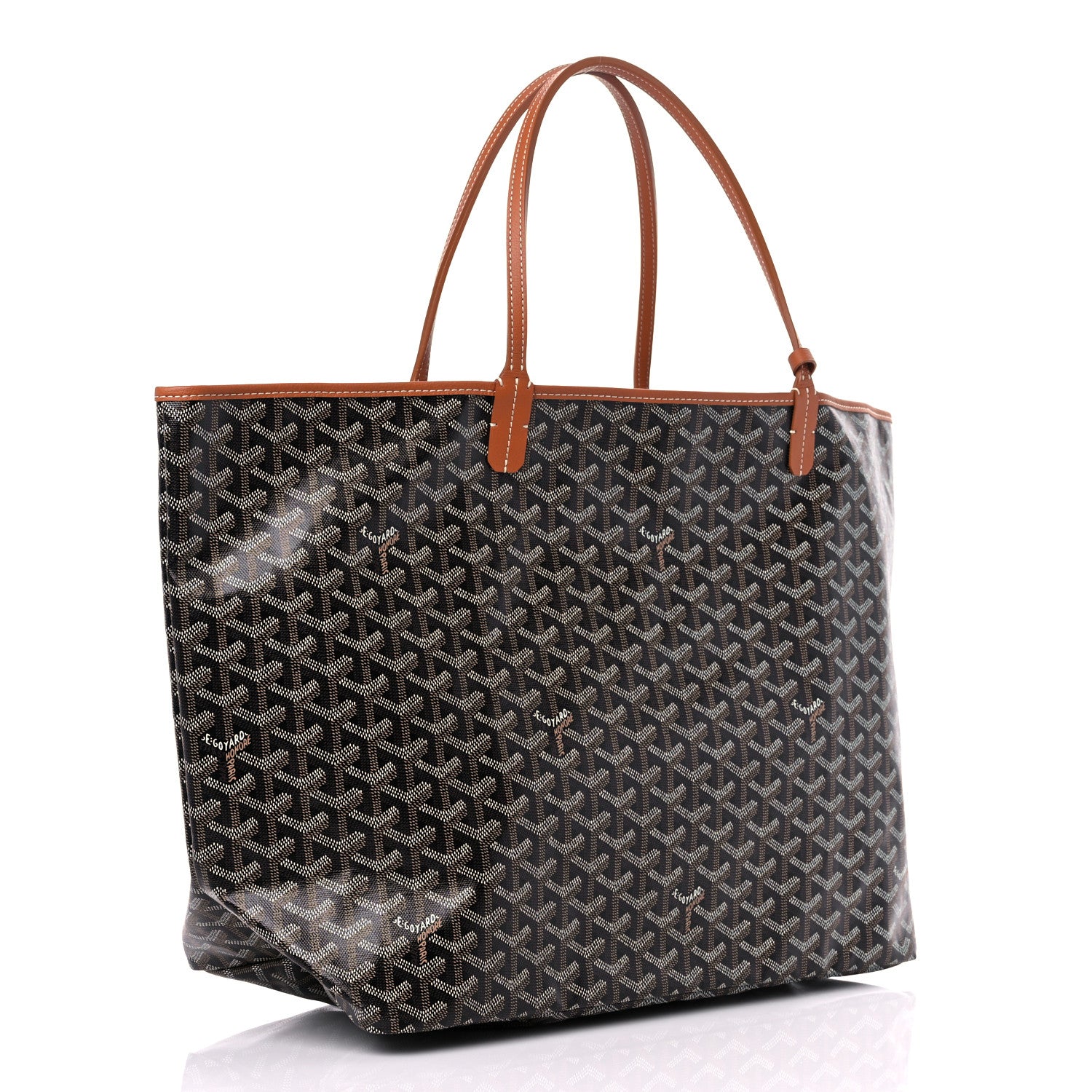 Goyard Goyardine Saint Louis GM Black Gold 2 of 7