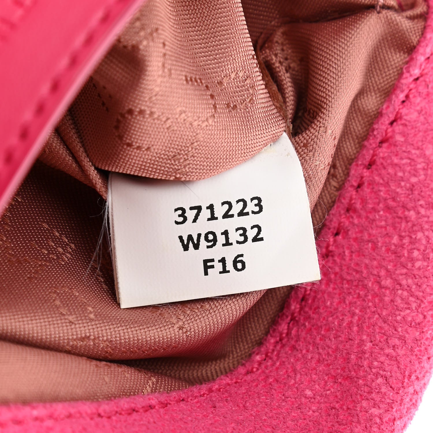 Stella McCartney Shaggy Deer Mini Falabella Fold Over Tote Hot Pink 7 of 10