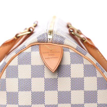 Louis Vuitton Damier Azur Speedy 30 7 of 14