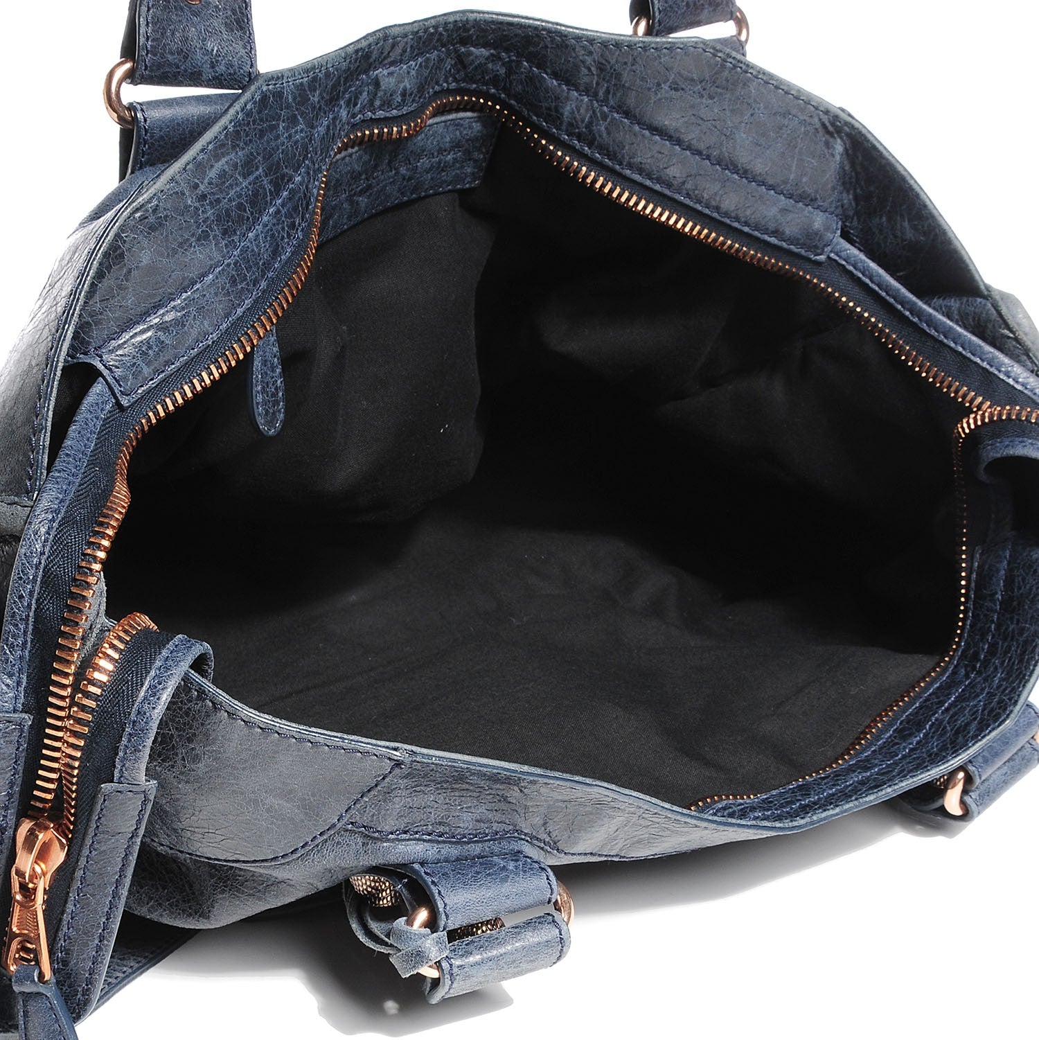 Balenciaga Agneau Giant 21 Rose Gold Hardware Part Time Dark Night 6 of 18