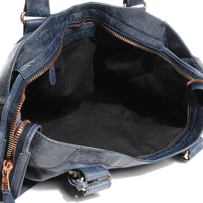 Balenciaga Agneau Giant 21 Rose Gold Hardware Part Time Dark Night 6 of 18