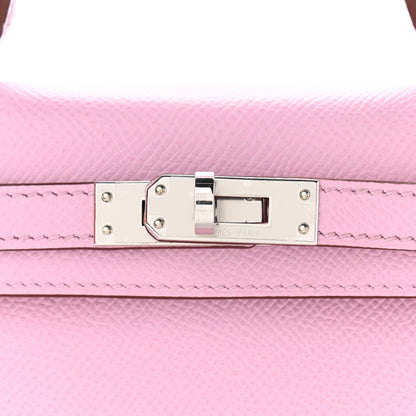 Hermes Epsom Mini Kelly Sellier 20 Mauve Sylvestre 6 of 11