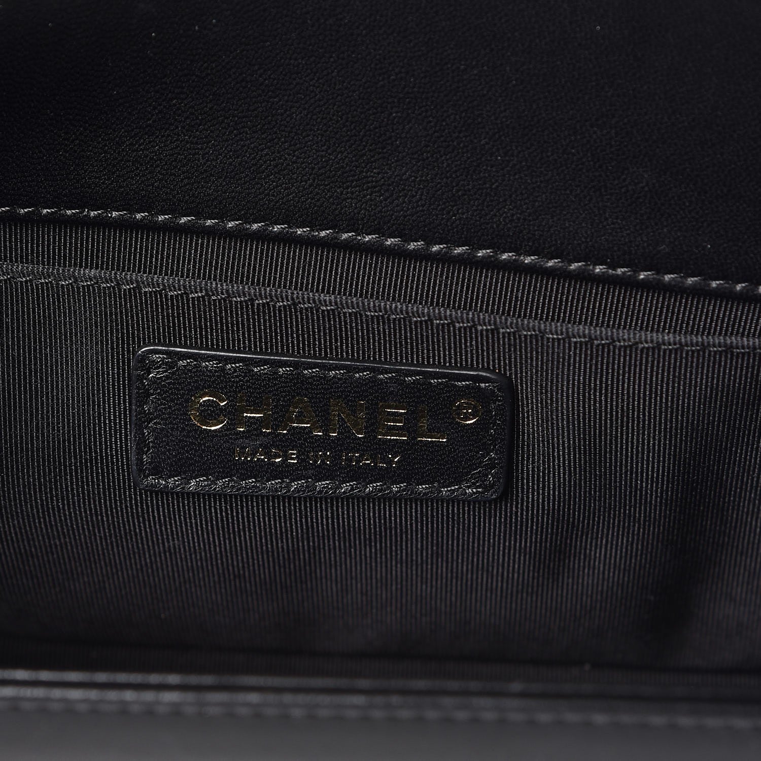 Chanel Lambskin Quilted Medium Boy Flap Black 6 of 11