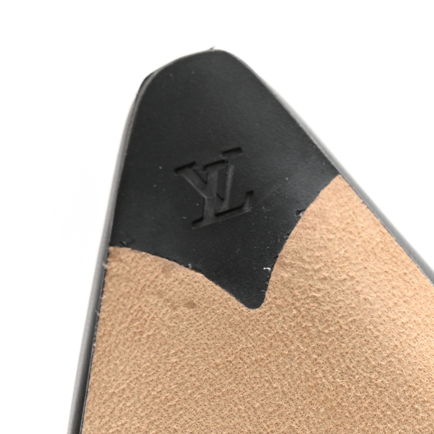 Louis Vuitton Calfskin Sparkle Slingback Pumps 39 Black 10 of 11