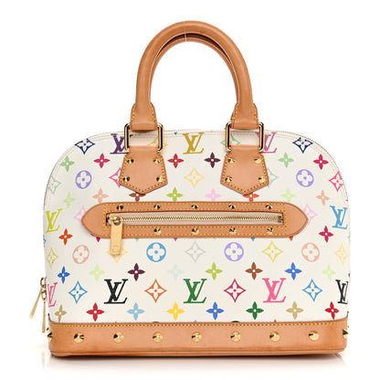 Louis Vuitton Monogram Multicolor Alma White 1 of 12