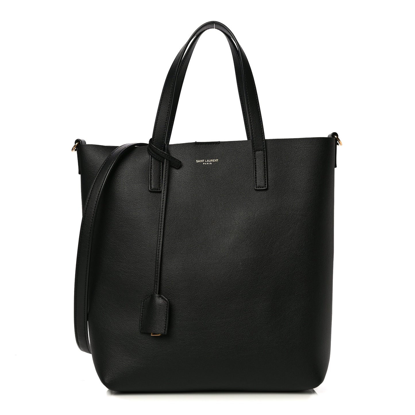 Calfskin Toy Shopping Tote Black