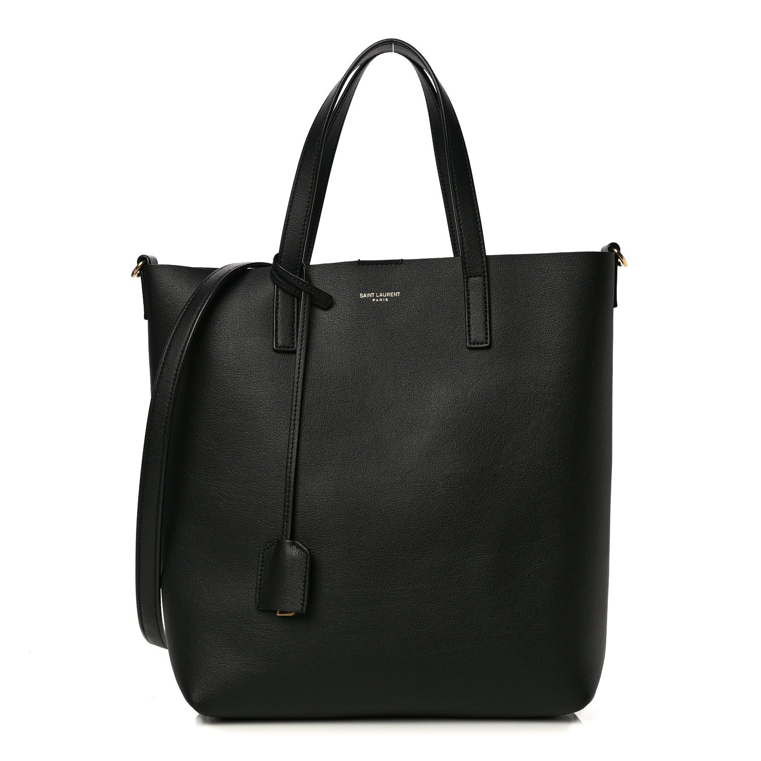 Saint Laurent Calfskin Toy Shopping Tote Black 1 of 12