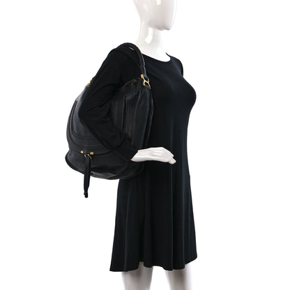 Chloe Calfskin Medium Marcie Satchel Black 3 of 8