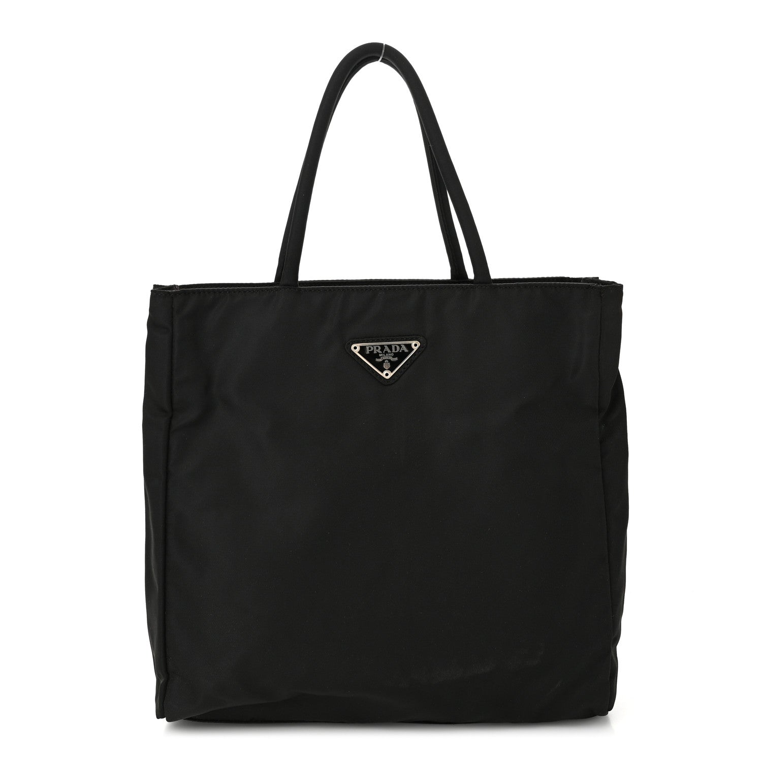 Prada Tessuto Nylon Tote Black 1648287 – FASHIONPHILE