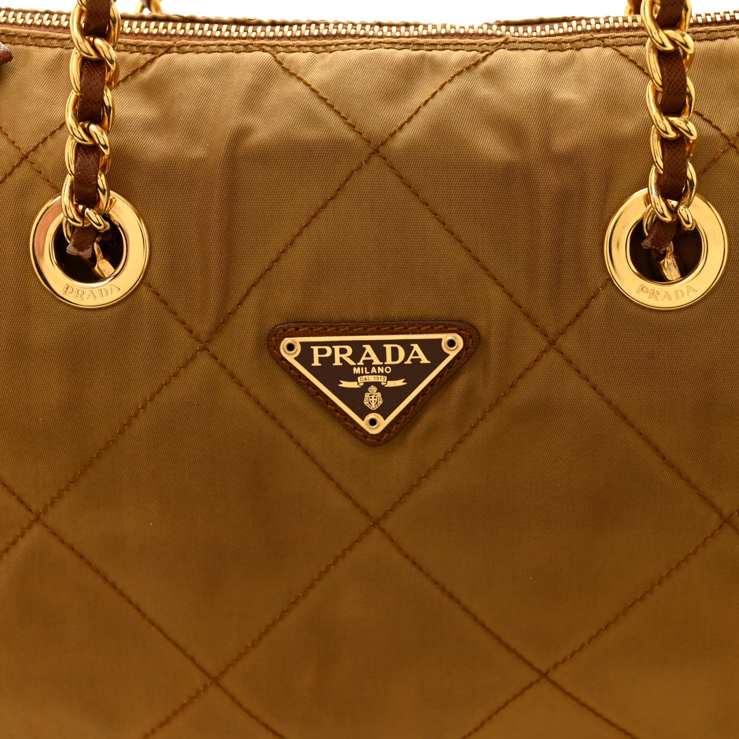 Prada Nylon Tessuto Impuntu Quilted Shoulder Bag Corinto 7 of 9