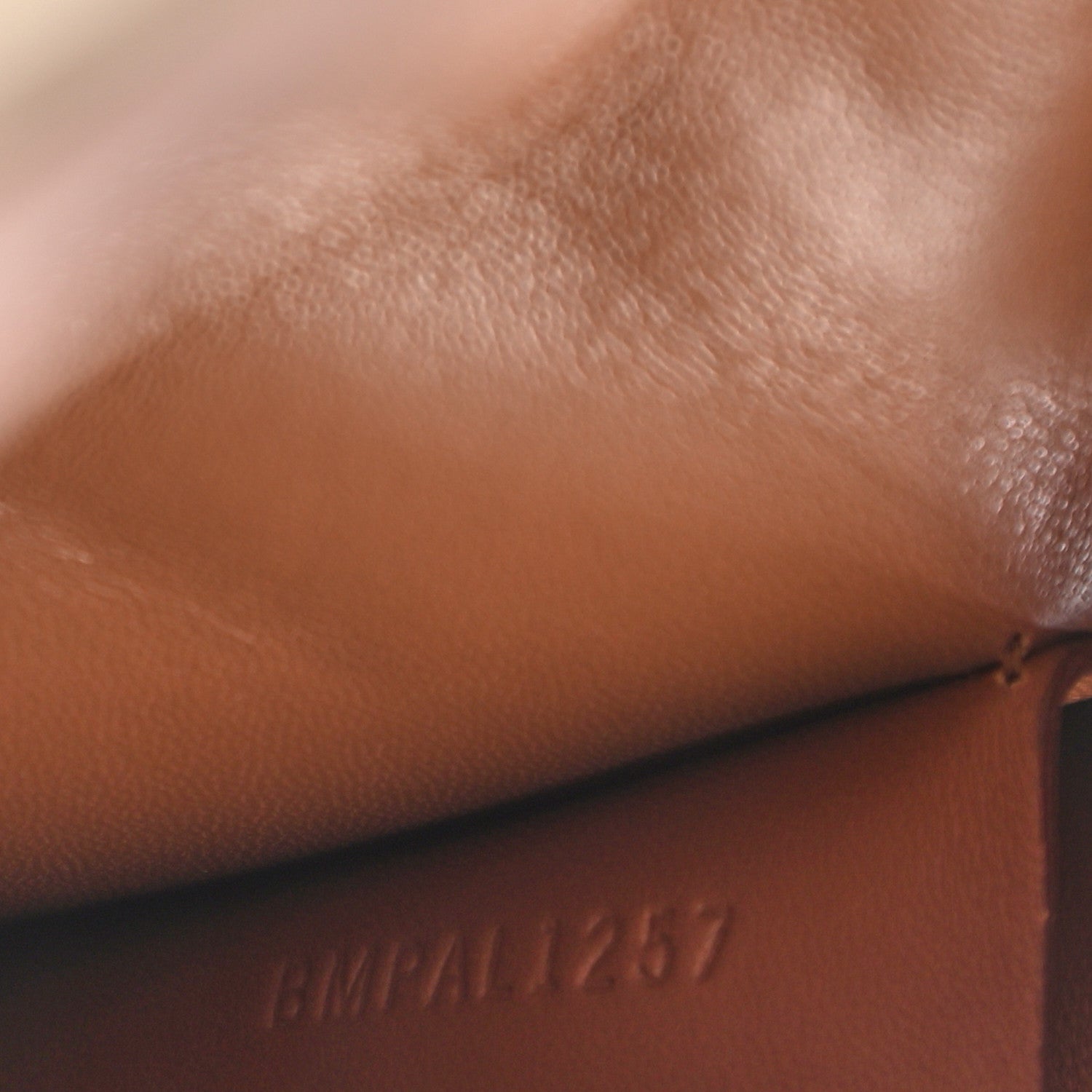Burberry Canvas Calfskin Small TB Envelope Clutch Natural 7 of 7