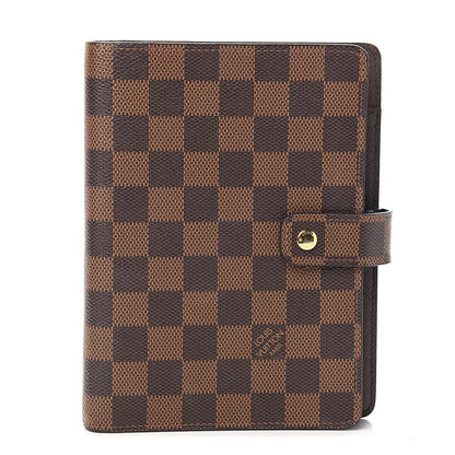 Louis Vuitton Damier Ebene Medium Ring Agenda Cover 1 of 7