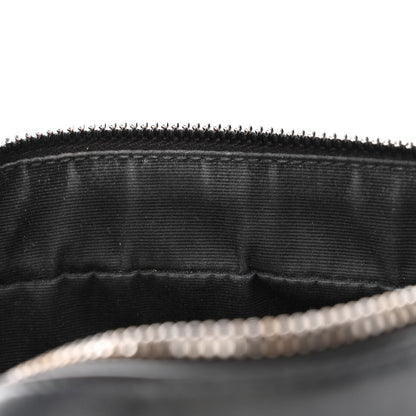 Saint Laurent Calfskin Matelasse Monogram Monochrome Lou Camera Bag Black 9 of 18
