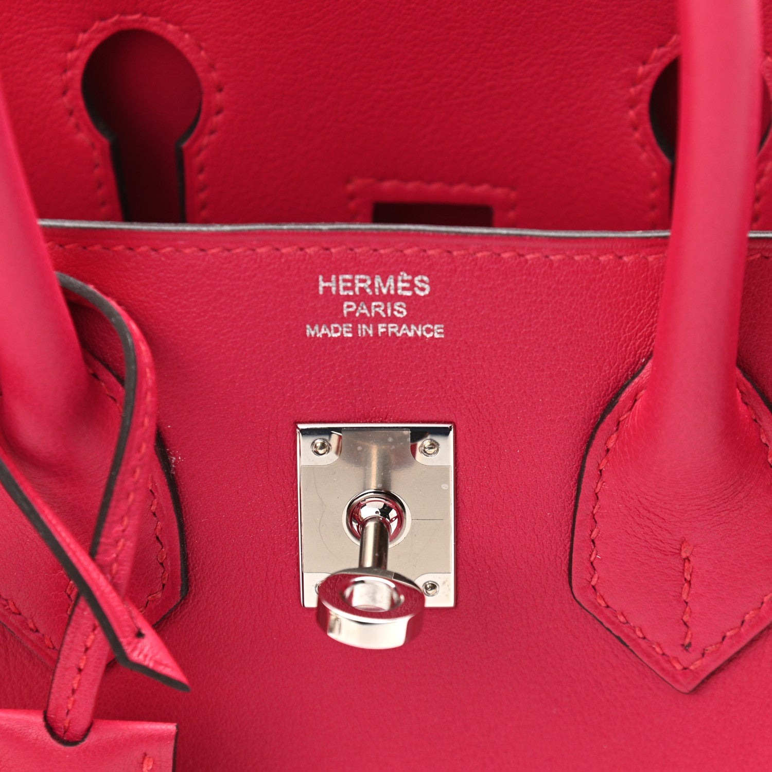 Hermes Swift Birkin 25 Framboise 6 of 12