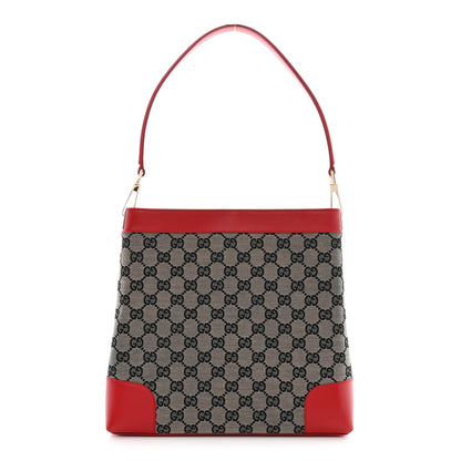 Gucci Monogram Shoulder Bag Dark Red 1 of 11