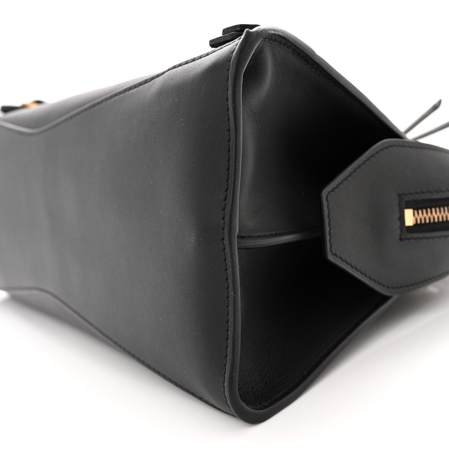 Smooth Calfskin Neo Classic Brass Hardware S City Black