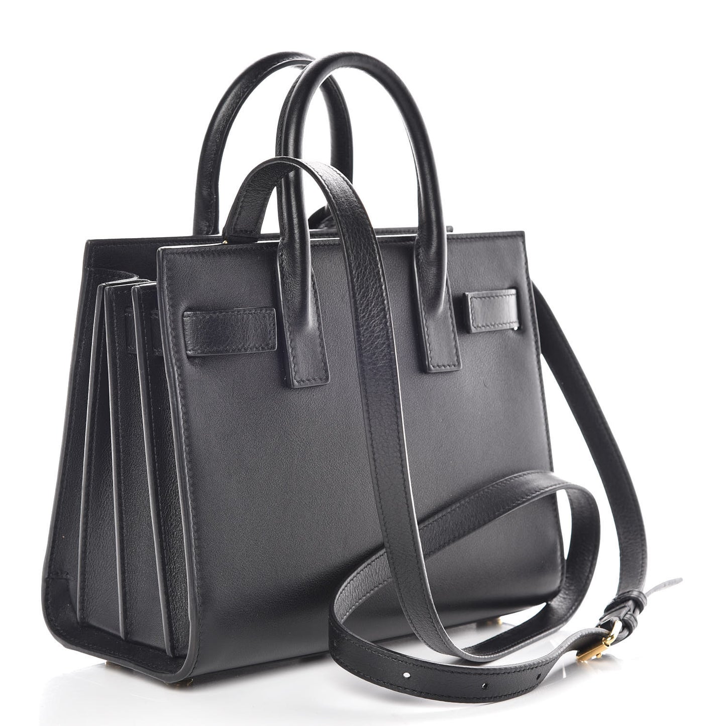 Calfskin Nano Sac de Jour Black